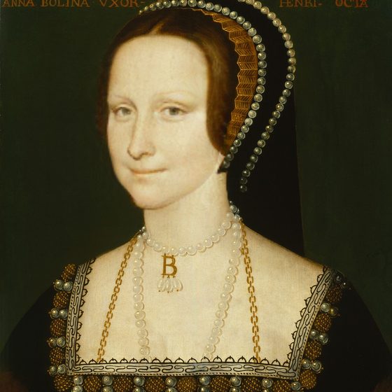 Anne Boleyn with a different face swapped into it