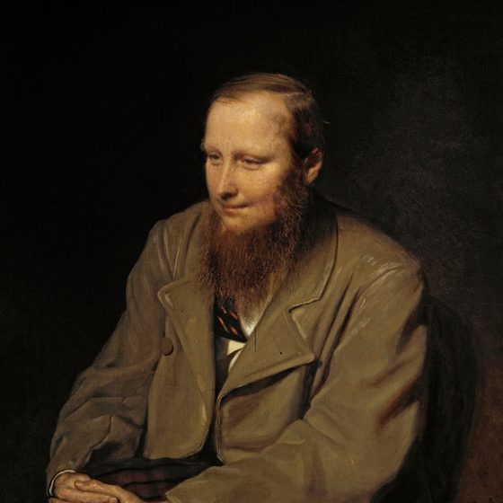 Dostoevsky with a different face swapped into it