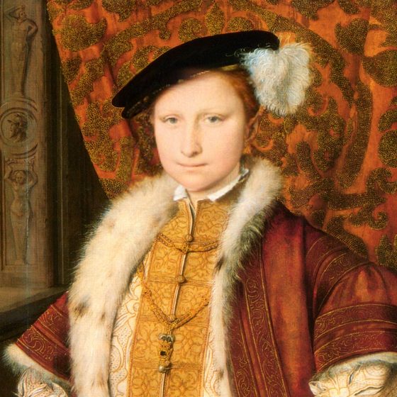 Edward VI with a different face swapped into it