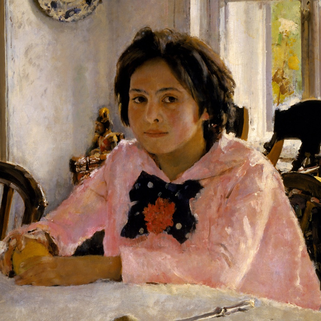 Girl with Peaches