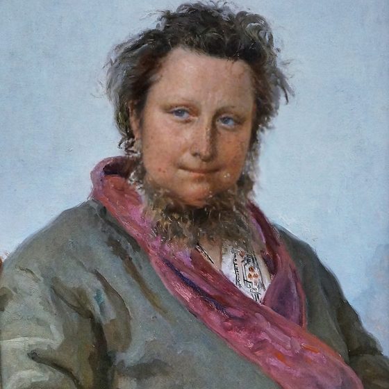 Mussorgsky with a different face swapped into it