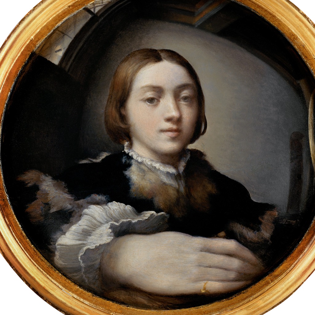 Self-Portrait in a Convex Mirror